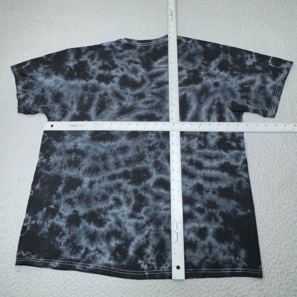 Muhammad Ali Shirt Men Extra Large Black Tie Dye Boxer Official GOAT Photo Crew - Picture 2 of 12